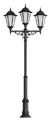 столб фонарный чугунный СФЧ-003-3 — Шахтинский завод Гидропривод