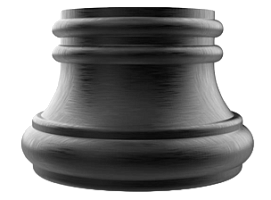 В030.5 декоративный межтрубный переходник D89/D76 — Шахтинский завод Гидропривод