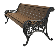 скамья чугунная Балет — Шахтинский завод Гидропривод